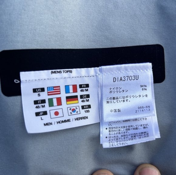 DESCENTE Allterrain Streamline Boa Shell All Weather navy long jacket - Picture 9 of 13